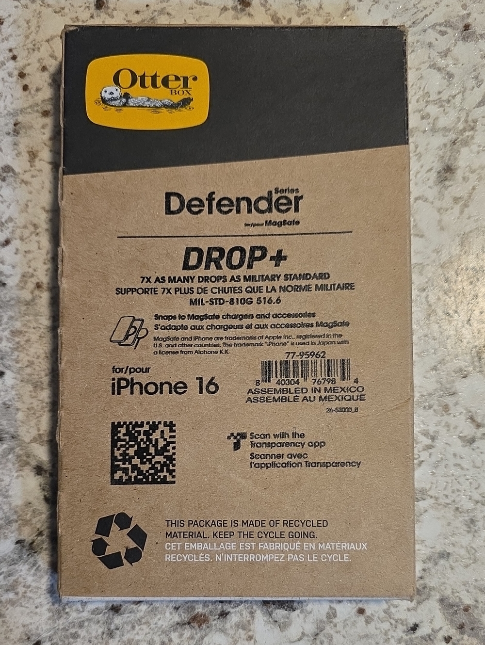 OtterBox Defender Series DROP+ for iPhone 16